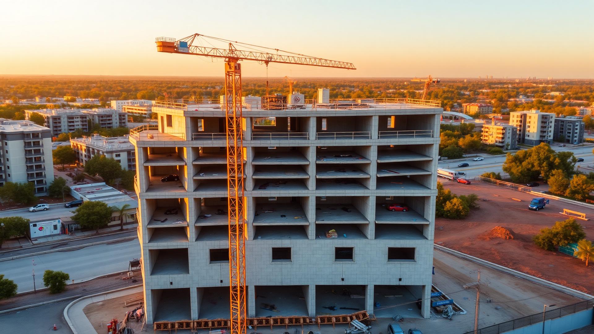 Construção de edifícios — serviço da Fliter Construtora